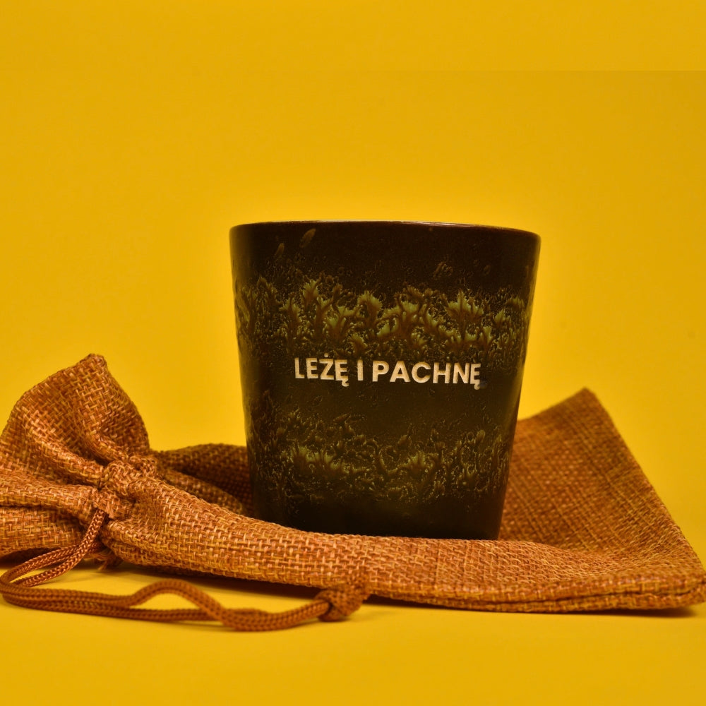 Świeca sojowa „Leżę i pachnę” (Cleo)