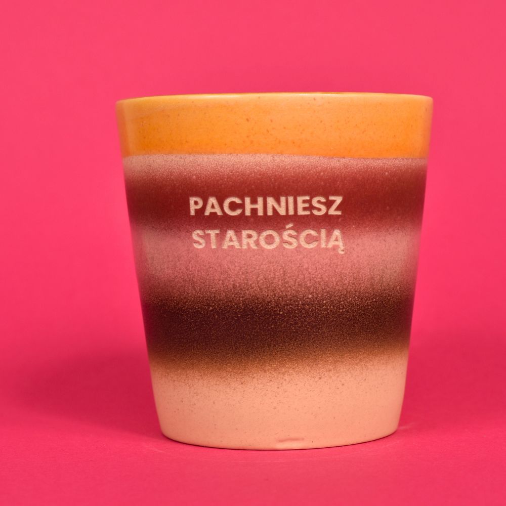 Świeca sojowa „Pachniesz starością”