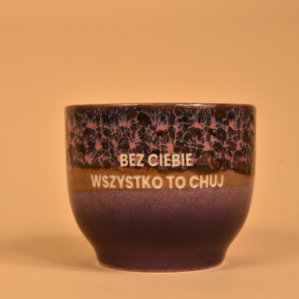 Świeca sojowa „Bez Ciebie wszystko to chuj” (Bruno)