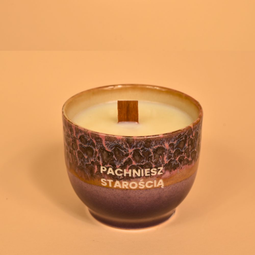 Świeca sojowa „Pachniesz starością” (Bruno)