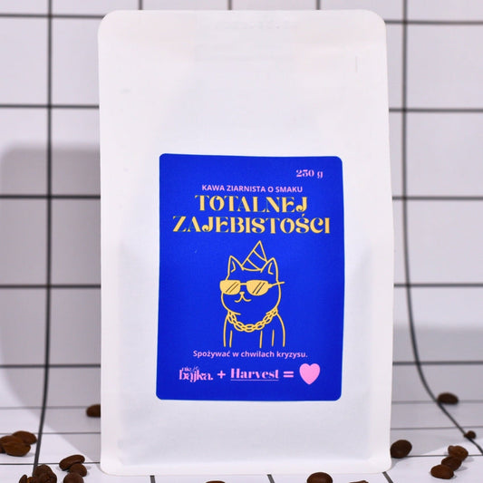 Kawa ziarnista o smaku Totalnej Zajebistości (250 g)