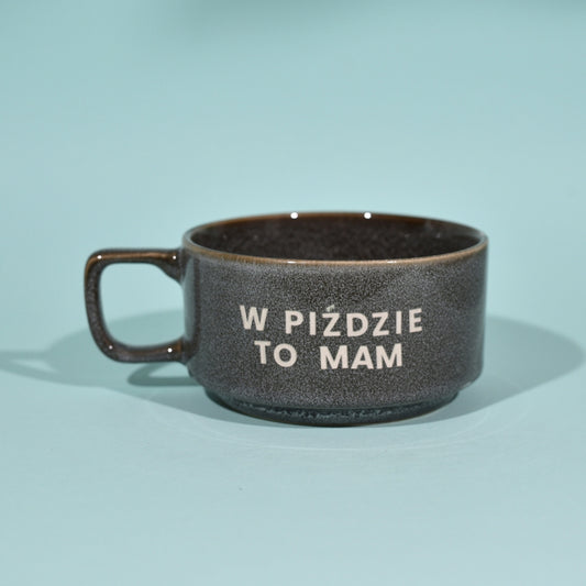 W piździe to mam - Szary (Szeroki)