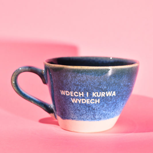 Wdech i kurwa wydech - Niebieski (Przytulas)