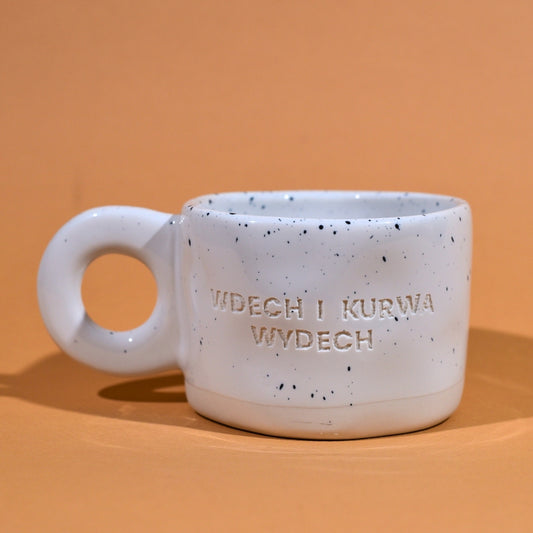 Wdech i kurwa wydech - Biały (Klasyk)