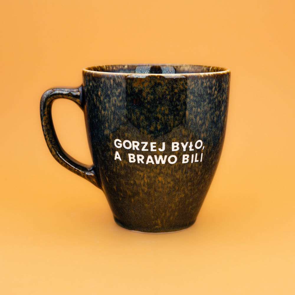 Gorzej było brawo bili - Brązowo-Zielony (Timber)
