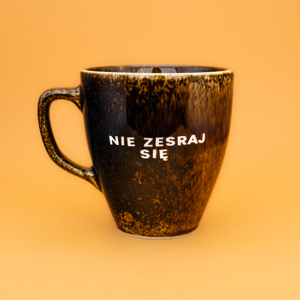 Nie zesraj się - Brązowo-Zielony (Timber)