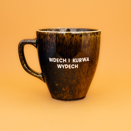 Wdech i kurwa wydech - Brązowo-Zielony (Timber)