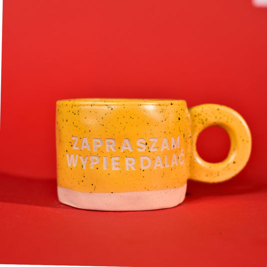 Zapraszam wypierdalać - Żółty